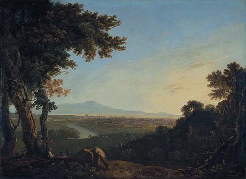 Veduta di Roma dal monte Mario - National Gallery of Canada, Ottawa